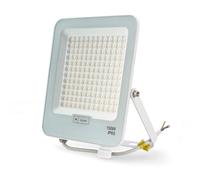 M Ledme - Foco Proyector Led Napoli Plus White 150W, Protección IP65, Regulable de Luz Fría a Luz Cálida 2700K-6500K, Iluminación exterior, De uso para jardín, patios, parking, hotel, naves etc.