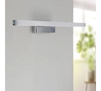 M Ledme - Lámpara de Espejo Baño LED Mirror 6W, 40cm, 600 lumen, Blanco Neutro 4000K, a Prueba de Agua IP44, incluye abrazadera para Espejo y Pared, LM6121.