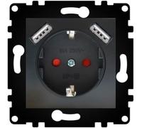 M Ledme, Negro, Enchufe USB