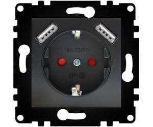 M Ledme, Negro, Enchufe USB