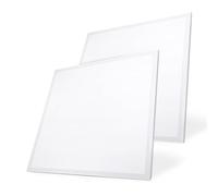 M Ledme - Pack de 2 Panel LED 60X60 cm 42W, Blanco neutro 4500K, 4200 lumenes, Driver Incluido, Empotrable, Ideal para oficinas. Fácil de montar. LM5315