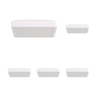 M Ledme - Panel de Superficie Serie Slim Cuadrado 20W, 2000lm, Luz Neutra (4500k). Lámpara de techo de interiores IP20. Ideal para Cocina, Dormitorio., Baño. Instalación sencilla, LM5254.