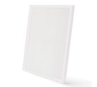 M Ledme - Plafon Superficie Panel LED 60X60cm 40W, Con Selector de Color Blanco Calido, Neutro o Frio (CCT), 4000 Lumenes, Luces led para cocina o habitación, Driver incluido.