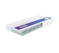 M Line Wave Light - Colchón de Espuma fría (160 x 200 x 18 cm), Color Blanco