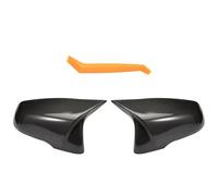 M Look Sportspiegelkappen für X1 F48 Tuningoptik 2014-2021, 2er MPV F46 218i F45 220i Exterieur Autozubehör Spiegelkappe links Fahrer- und rechts Beifahrerseite Carbonschwarz