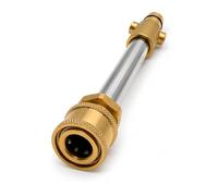 M&M Smartek Adaptador 1/4 Compatible con Nilfisk/Gerni, Pieza de Recambio | Adaptador robusto para sistemas de alta presión compatibles; comprobar rosca, conexión, junta, presión y equipo seguro.