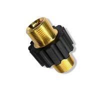 M&M Smartek adaptador alta presión compatible con Kärcher, ref. 4.403-002.0 | Adaptador robusto para sistemas de alta presión compatibles; comprobar rosca, conexión, junta, presión y equipo seguro.
