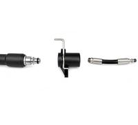 M&M Smartek Adaptador de manguera de alta presión para conector de manguera/convertidor para limpiadores de alta presión compatible con/como de Parkside en/compatible con Bosch Parkside (opción C a