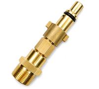 M&M Smartek Adaptador M22 a Bayoneta Compatible con Nilfisk/Stihl | Adaptador robusto para sistemas de alta presión compatibles; comprobar rosca, conexión, junta, presión y equipo seguro.