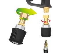 M&M Smartek adaptador M22 a Quick Connect compatible con Kärcher | Adaptador robusto para sistemas de alta presión compatibles; comprobar rosca, conexión, junta, presión y equipo seguro.