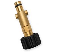 M&M Smartek adaptador M22 AG a bayoneta compatible con Nilfisk/Gerni | Adaptador robusto para sistemas de alta presión compatibles; comprobar rosca, conexión, junta, presión y equipo.