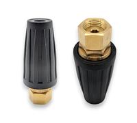 M&M Smartek Boquilla rotativa para limpiadores de alta presión de hasta 276 bar, rosca hembra M18, para Kärcher Nilfisk Alto WAP Kränzle, 600-1000 l/h, boquilla de cerámica para agua fría y caliente