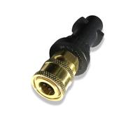 M&M Smartek Conector de acoplamiento rápido, adaptador de bayoneta de 1/4 pulgadas para limpiadores de alta presión como - Compatible con Karcher K2 - K7 boquilla de espuma de alta presión