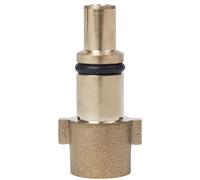 M&M Smartek KEW bayoneta adaptador de latón a 1/4" IG para accesorios de hidrolimpiadora para/compatible con KEW Nilfisk-Alto (Hobby) C E P Kinzo Sistema Stihl