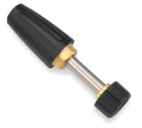 M&M Smartek Lanza corta profesional M22, 16 cm, boquilla rotatoria, fresa turbo para Kärcher HD HDS, alta presión hasta 4000 PSI - 276 bar, hasta 100 grados, color negro