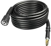 M&M Smartek manguera alta presión 10 m para Kärcher, ref. 2.641-706.0 | Manguera reforzada de alta presión con protección anti-dobleces; comprobar conexiones, presión, temperatura y equipo seguro.