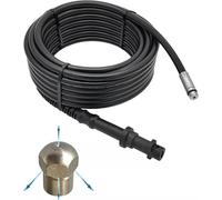 M&M Smartek manguera desatascadora 50 m boquilla espiral, para Kärcher