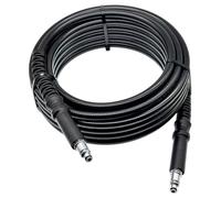 M&M Smartek manguera HP 8 m, 160 bar, para Bosch/Black & Decker, reforzada | Manguera reforzada de alta presión con protección anti-dobleces; comprobar conexiones, presión, temperatura y equipo seguro.
