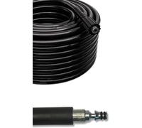 M&M Smartek Manguera M22 x 1,5 mm, conector con boquilla de 15 mm, 160 bar, fácil atornillado manual, protección contra torceduras, para Parkside & Plus (35 metros)