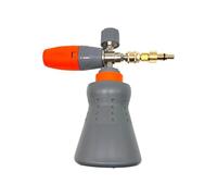 M&M Smartek Pistola de espuma ajustable para inyector, dispensador de jabón, lavado de coche, compatible con Kärcher Nilfisk Lavor B&D Bosch Kränzle y otros (para LAVOR Parkside)