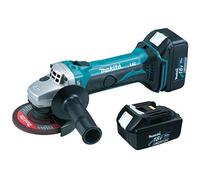 Mini-Amoladora MAKITA DGA452RTJ (2 x 5,0 Ah + DC18RC + MAKPAC 3)