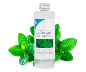 M MAMA MANUELA Fragancia para Lámpara Catalítica Aroma Mountain Mint (200ml)- Elimina Malos olores e impurezas, perfuma y Limpia. Compatible con Todas Las lámparas catalíticas.