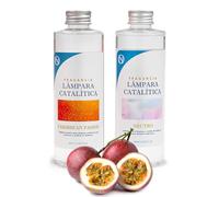 M MAMA MANUELA Pack Ahorro 2X Fragancias Lámpara catalítica 200ml: 1 Aroma Caribbean Passion + Limpiador Neutro