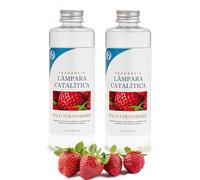 M MAMA MANUELA Pack Ahorro 2X Fragancias para Lámpara catalítica 200ml: Aroma Wild Strawberry. Disfruta de tu Aroma Favorito Durante más Tiempo.