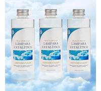 M MAMA MANUELA Pack Ahorro 3X Fragancia para Lámpara catalítica 500ml: Aroma Cotton Clean. Disfruta de tu Aroma Favorito Durante más Tiempo.