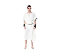 (M-Man) Disfraz de Halloween Antigua Roma Mitología griega Olimpo Zeus Hera Disfraz de fantasía Toga