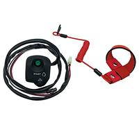 M MATI Caja de interruptores de arranque y parada de manillar con cordón de seguridad para Yamaha WaveRunner GP760 GP800 GP1200 XL760 XL800 XL1200 XLT800 XA800A GP7-68310-01-00