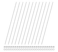 M METERXITY 12Pcs Barra Roscada Completamente, M4x400mm Acero Inoxidable 201 Barra Roscada A La Derecha Con Tuercas Hexagonales Y Arandelas Para Pernos De Anclaje