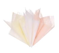 M METERXITY 144 Hojas de Papel de Envoltura de Flores de Algodón Coreano - Papel de Envoltura Floral Impermeable Aplicable al Empaque de Regalos (30x30cm Rosa+Beige+Blanco)
