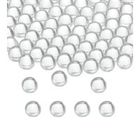 M METERXITY 1500 Piezas De Piedras De Ebullición De Vidrio Redondas 4mm Bolas De Vidrio Sólidas Transparentes De Soda-Cal Para Calentamiento En Laboratorio Mezcla De Pintura Agitación De