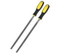 M METERXITY 2 Piezas Lima Cuadrada De Metal 10 Pulgadas Lima De Diamante Lima Manual Con Mango De PVC Para Madera/Metal/Cerámica/Vidrio/Piedra/Joyería/Baldosa