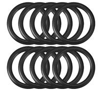 M METERXITY 20uds Nitrilo Goma Juntas Tóricas - Sellado Juntas Aplicar a Plomería (14,8x11,2x1,8mm, Negro)