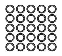 M METERXITY 50uds Nitrilo Goma Juntas Tóricas - Sellado Juntas Aplicar a Plomería (12x7.2x2.4mm, Negro)