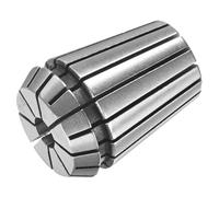 M METERXITY ER25 - Pinza de resorte, portabrocas de resorte de acero 40Cr de 7 mm de diámetro de sujeción para máquina de grabado CNC/herramienta de fresado de torno [plata, 34 x 26 mm]