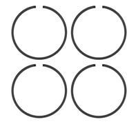 M METERXITY Juego de 4 Anillos de Pistón 31mm x 1.5mm Anillo de Pistón Estándar Anillos de Pistón para Sierra Eléctrica Repuestos para Motosierra Repuestos [Negro]