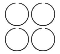 M METERXITY Juego de 4 Anillos de Pistón 33.3mm x 1.2mm Anillo de Pistón Estándar Anillos de Pistón Sierra Eléctrica Repuestos para Motosierra Piezas de Repuesto [Negro]