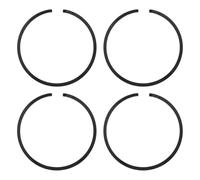 M METERXITY Juego de 4 Anillos de Pistón 33mm x 1.5mm Anillo de Pistón Estándar Anillos de Pistón para Sierra Eléctrica Repuestos para Motosierra Repuestos [Negro]