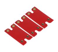 M METERXITY Paquete de 3 fundas protectoras para maquinilla de afeitar - Funda protectora de cuero de doble filo para maquinilla de afeitar, funda protectora de viaje, se aplica a la maquinilla de