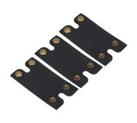 M METERXITY Paquete de 3 fundas protectoras para maquinilla de afeitar - Funda protectora de cuero de doble filo para maquinilla de afeitar, funda protectora de viaje, se aplica a la maquinilla de