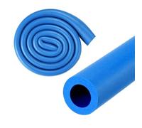 M METERXITY Tubo de Espuma Aislante para Tuberías, 18mm Id, 30mm OD, 1M Largo, Tubería de Espuma Flexible Suave para Soporte de Agarre de Manija/Portaequipajes de Techo [Azul]