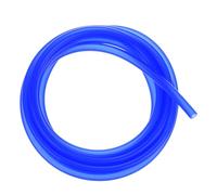 M METERXITY Tubo de Silicona, 3 Mm (1/8") Diámetro Interior x 5 Mm (3/16") Diámetro Exterior, Tubo de Vacío de Goma de Silicona, 1.5 M (5 Pies) Manguera para Agua/Aire A Alta Temperatura[Azul]