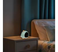 M mimotec - Despertador Infantil con Luz Nocturna T-Rex, Lámpara mesita de noche infantl, Temperatura Cálida 3000K, Diseño creativo con Acabado Opal. LM9211