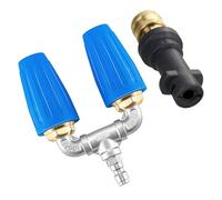 M MINGLE Juego de boquillas turbo duales, compatible con Karcher K2-K7, 4-6 GPM
