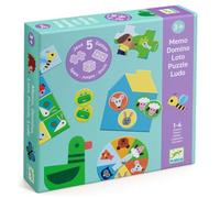 M MO, Loto, Domino - la Granja - 5 Juegos