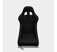M MODAUTO Asiento Deportivo para Coches,Baquet Deportivo de Tela,Adaptable para Coches,Modelo N001,Negro