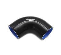 M MODAUTO Manguera de Silicona Acoplador, Tubo de Silicona 90°, Universal, 3/4 Capas, Alto Rendimiento, Modelo E362F, Longitud 90mm, Diametro 60 mm